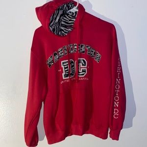 Washington DC pink sweatshirt